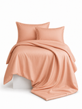 Maison Luxe blush pink 300 TC cotton bedsheet set – 300 Threads