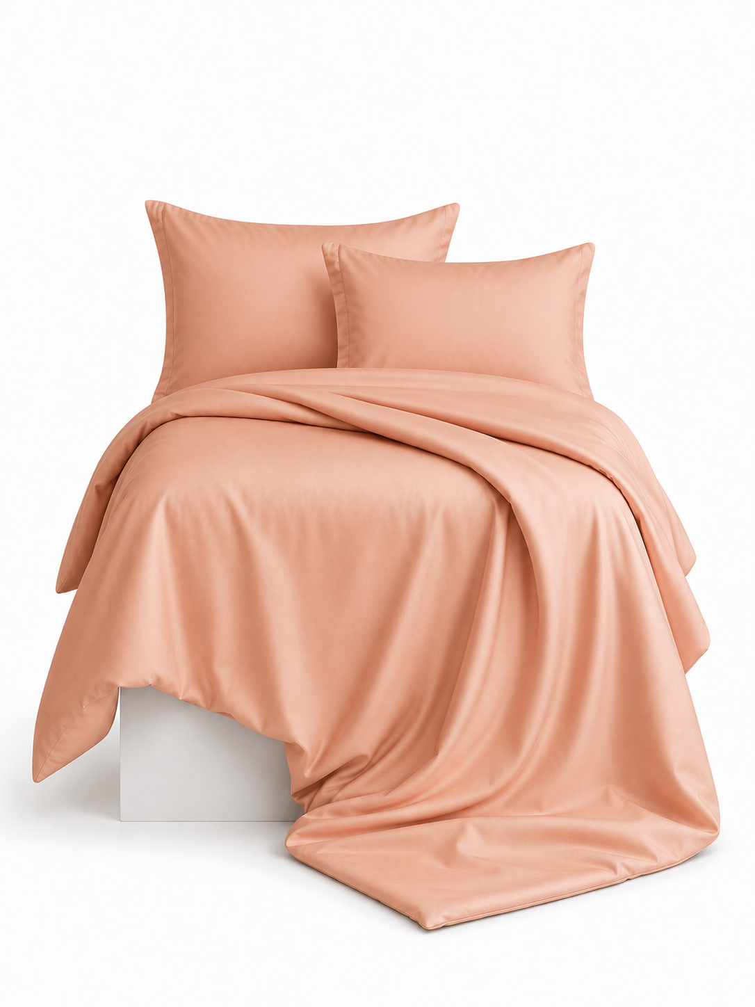 Maison Luxe blush pink 300 TC cotton bedsheet set – 300 Threads