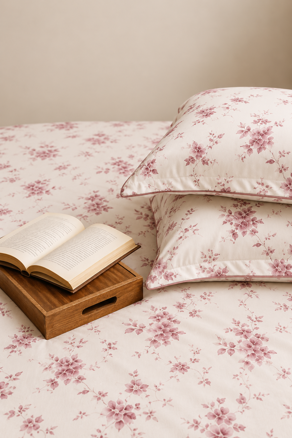 Wildflower Meadow 300 thread count floral cotton bedsheet set